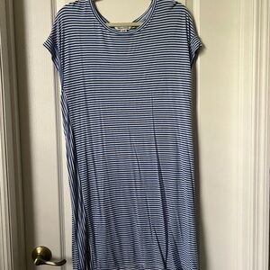 Tommy Bahama Women's Striped T-Shirt Dress